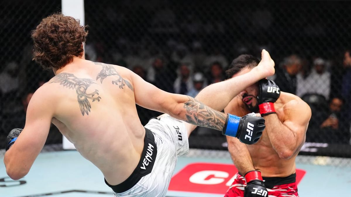 Quillan Salkilld: o futuro rei de Perth diante do teste Dariush